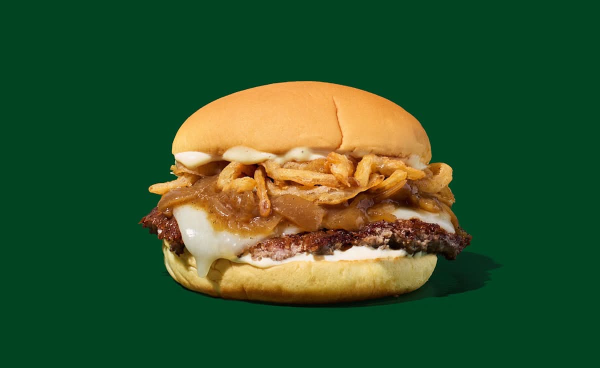 French Onion Burger