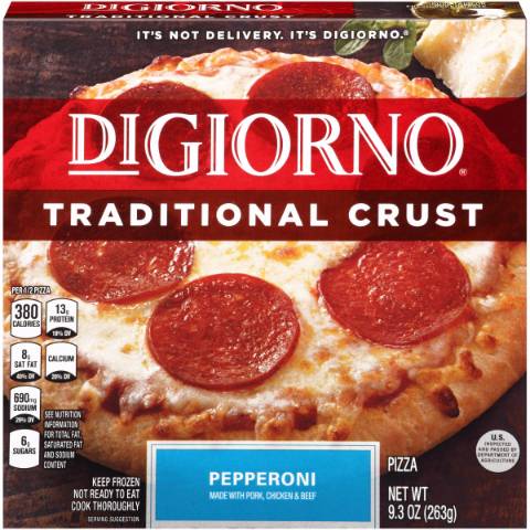 DiGiorno For One Pepperoni Pizza 9.3oz