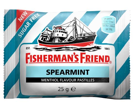 FISHERMANS FRIEND SPEARMINT 25G