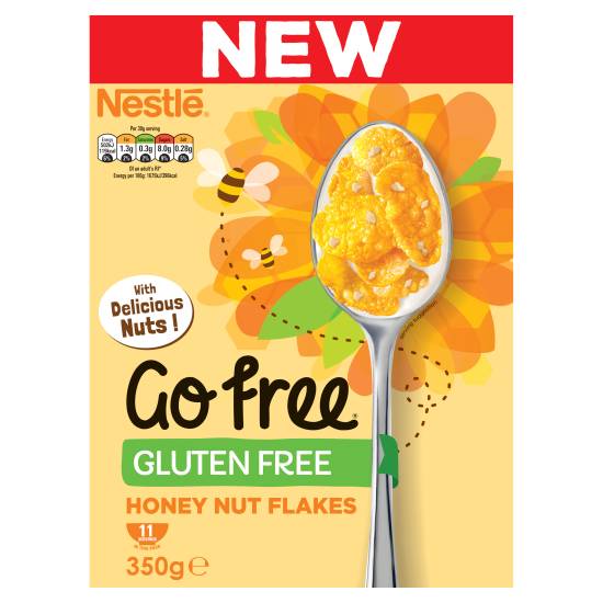 Go Free Gluten Free Honey Nut Flakes 350g