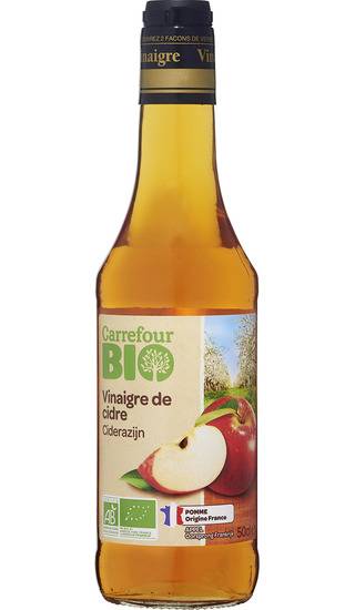 Carrefour - Vinaigre de cidre (500ml)