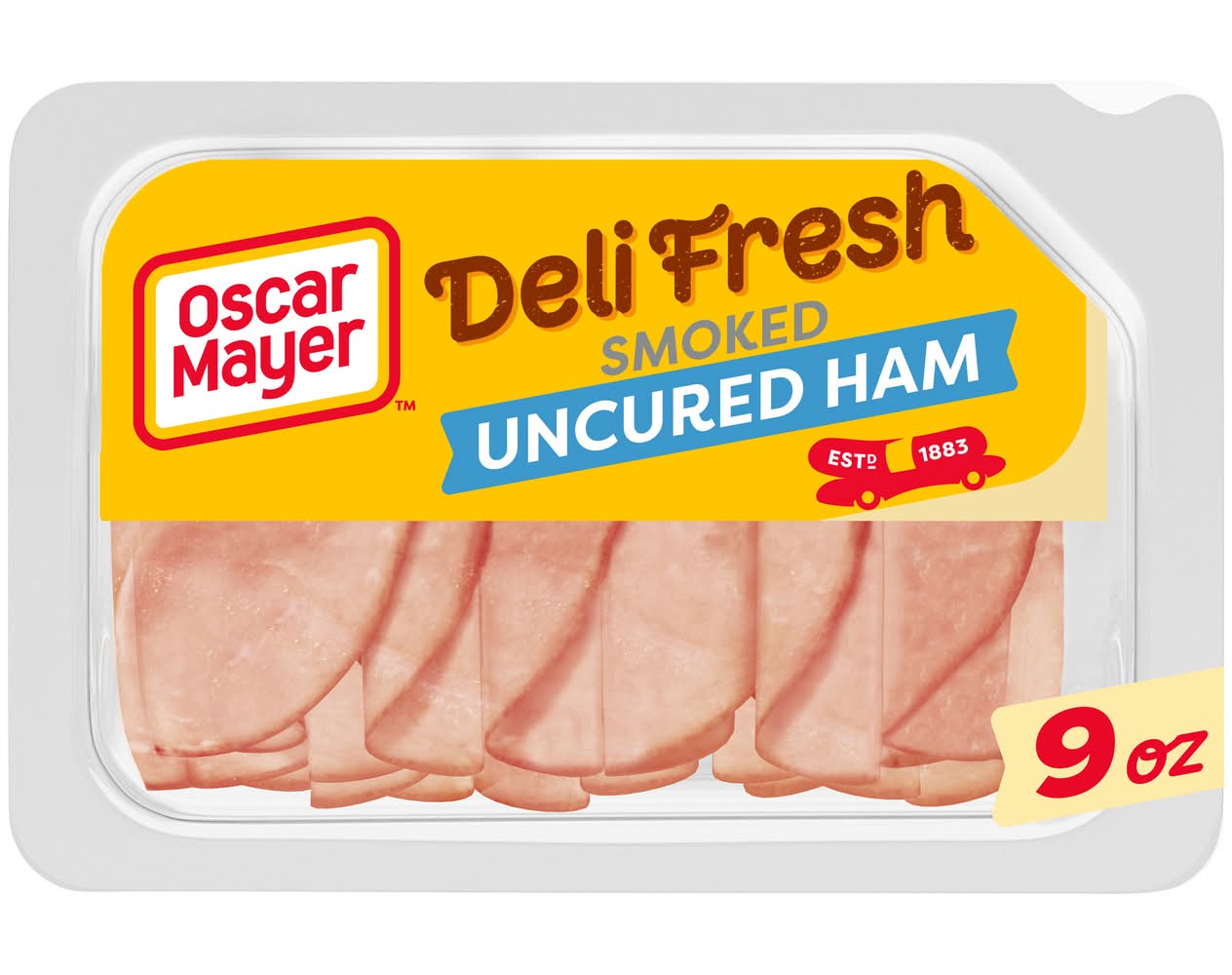 Oscar Mayer Deli Fresh Smoked Uncured Ham (9 oz)