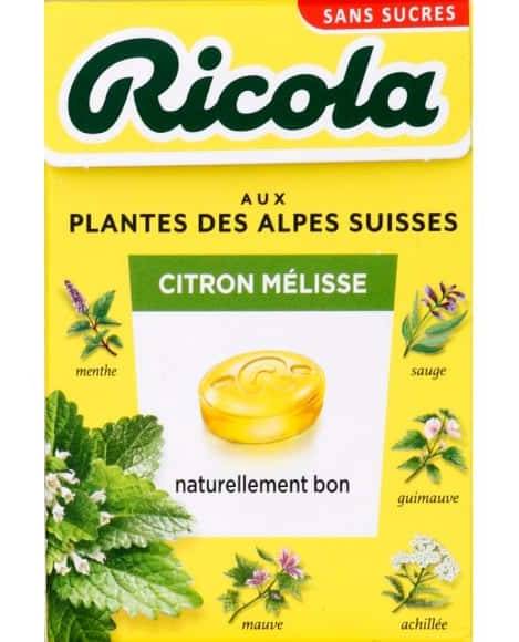 Ricola - Bonbons citron mélisse (50g)