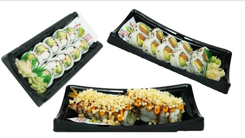 2 Classic Rolls, 1 Specialty Roll
