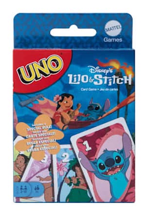 Uno® Disney Lilo & Stitch Card Game
