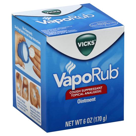 Vicks Cough Suppressant/Topical Analgesic Ointment