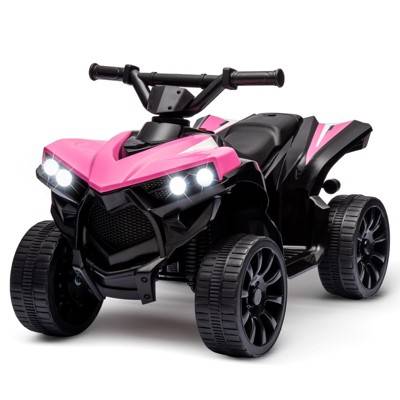 6V Kids Ride-on Toy, 4-Wheeler ATV Play Car with 1.86mph Max Speed