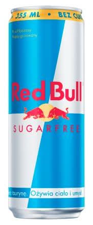 Red Bull bez cukru 355 ml puszka