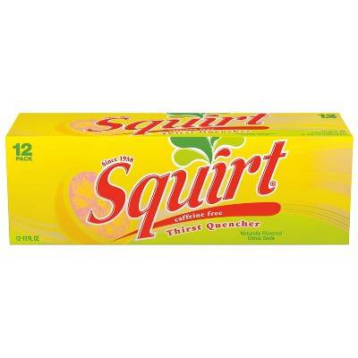 Squirt Caffeine Free Citrus Soda (12 ct, 12 fl oz)