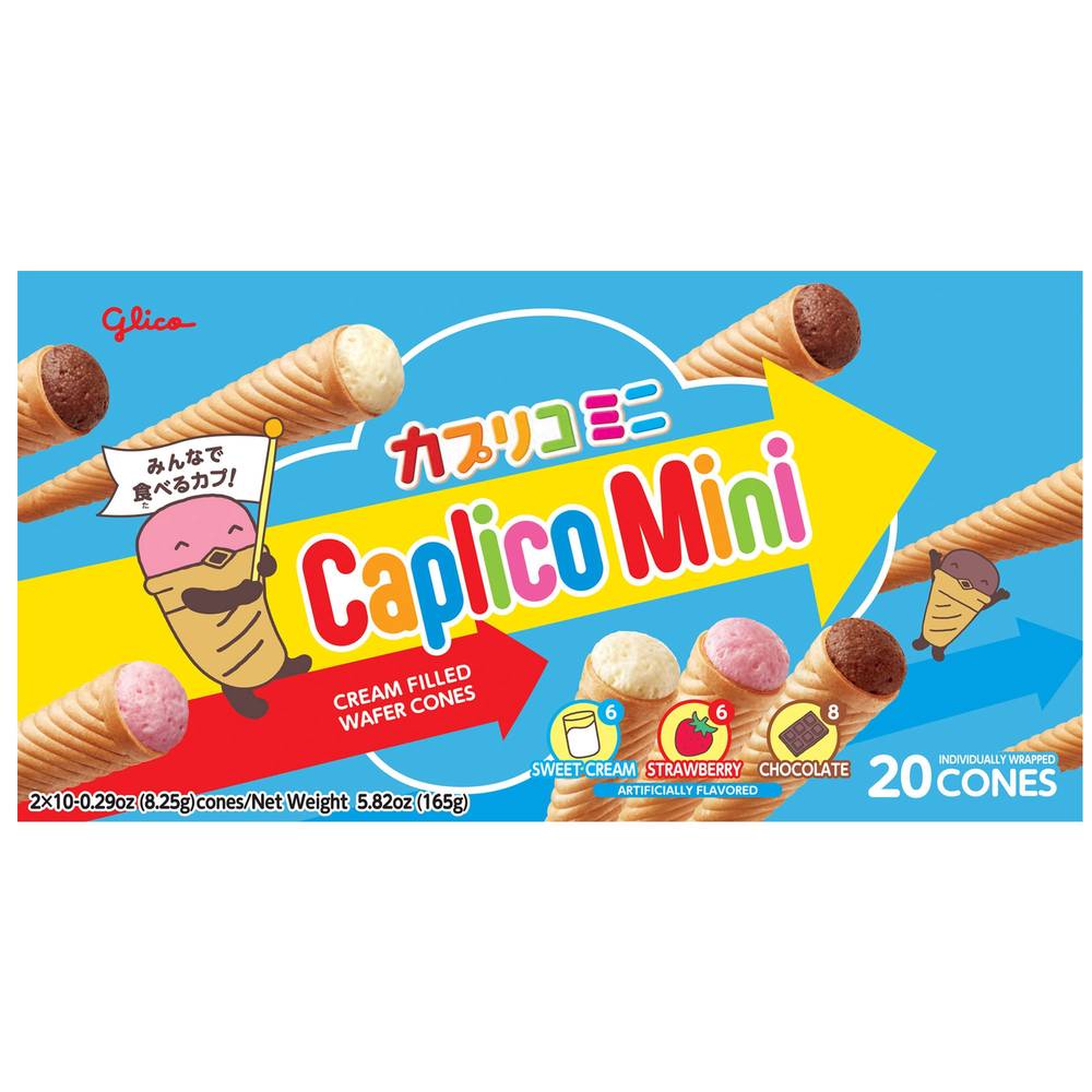 Caplico Mini Cone, Variety Pack, .29 oz, 10-count, 2-pack
