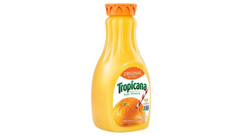 Tropicana 100% Juice Orange No Pulp
