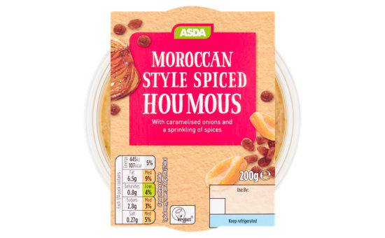 Asda Moroccan Style Spiced Houmous 200g