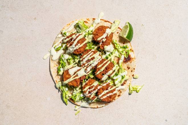 Rocket Shrimp Taco