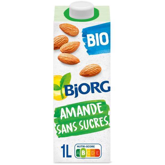 Bjorg - Boisson végétale amande bio sans sucres ajoutés (1 L)