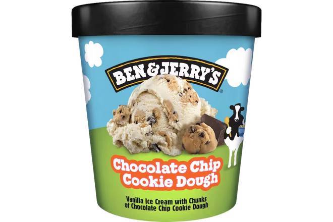 BEN & JERRY 458ML CHOC CHIP COOKIE DOUGH