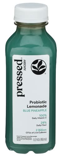 Pressed Juicery Blue Pineapple Probiotic Lemonade