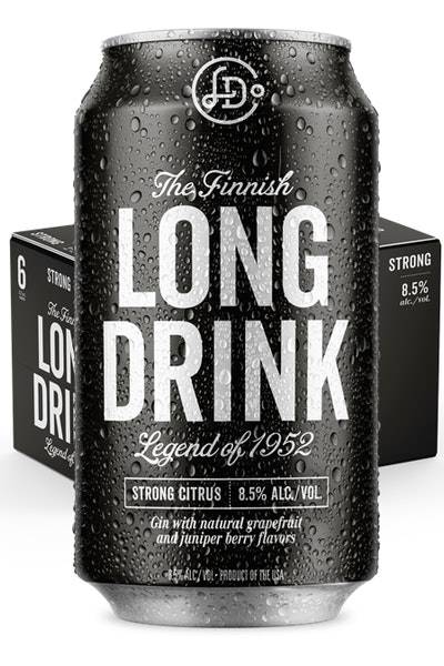 The Finnish Long Drink Strong Citrus Gin (6 pack, 12 oz)