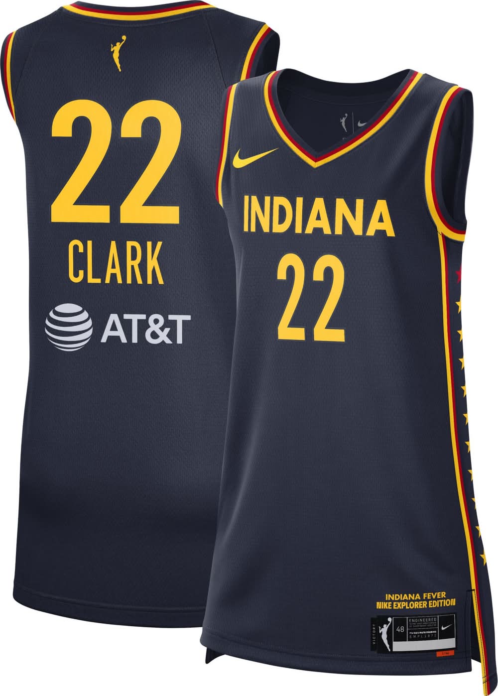 Nike Adult Indiana Fever Caitlin Clark #22 Explorer Jersey (XL)