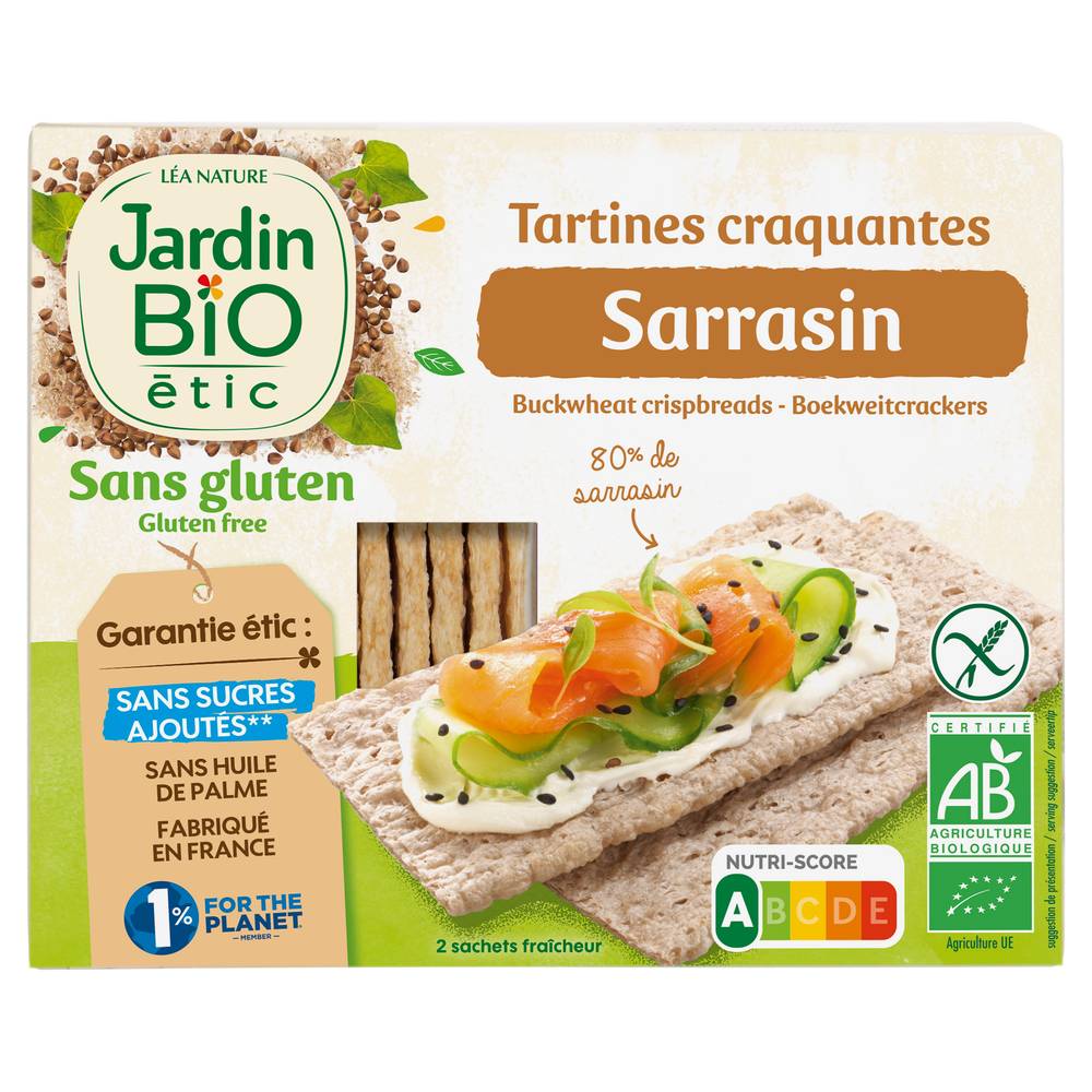 Léa Nature - Jardin étic tartines craquantes sarrasin sans gluten bio (2)