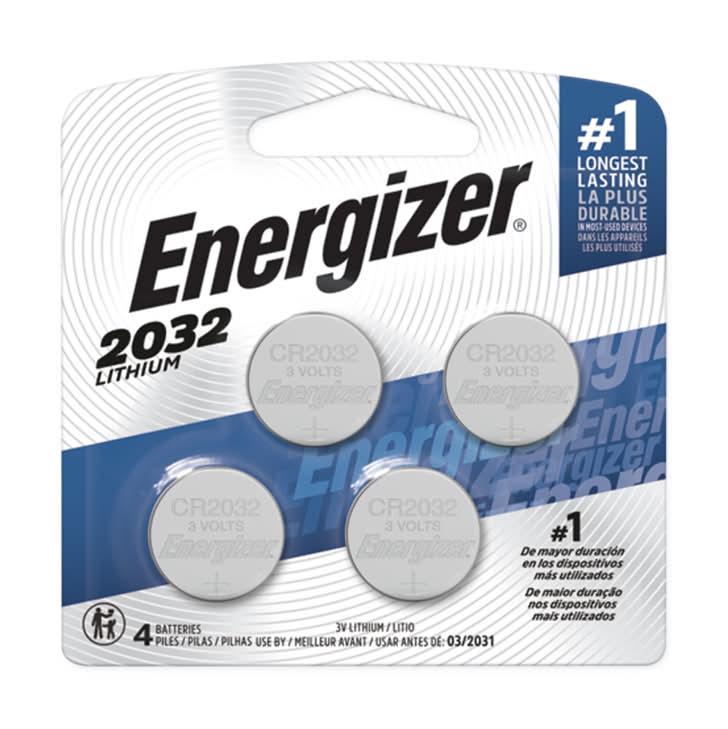 Energizer pile au lithium 2032 (4 unités) - energizer 2032 lithium coin battery (4 ct)