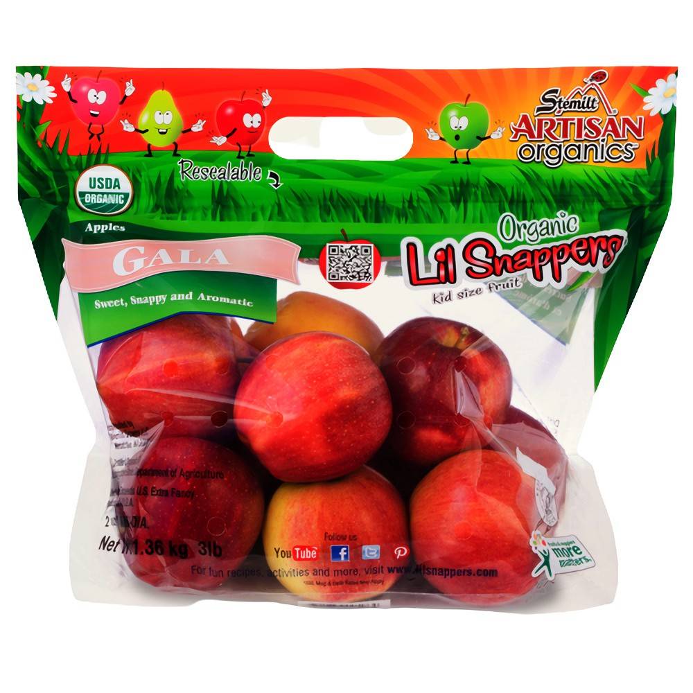 Lil Snappers Organic Gala Apples (1.36 kg)