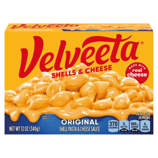 Velveeta Original Shell Pasta & Cheese Sauce