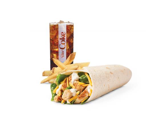 Grilled Chicken Wrap Combo