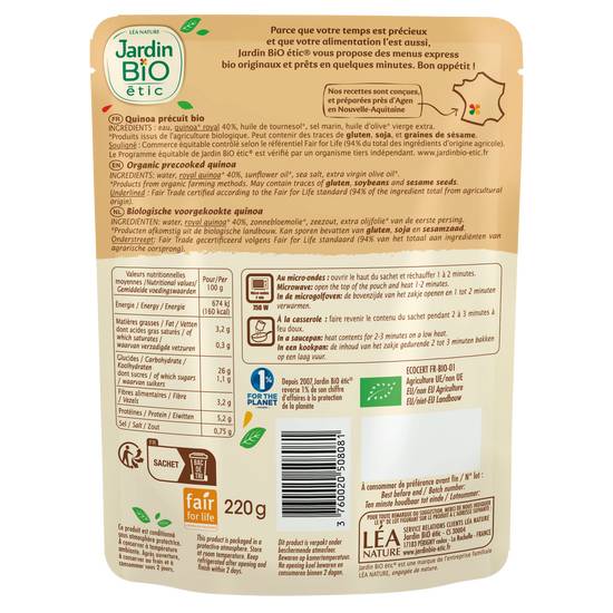 Léa Nature - Quinoa royal nature bio