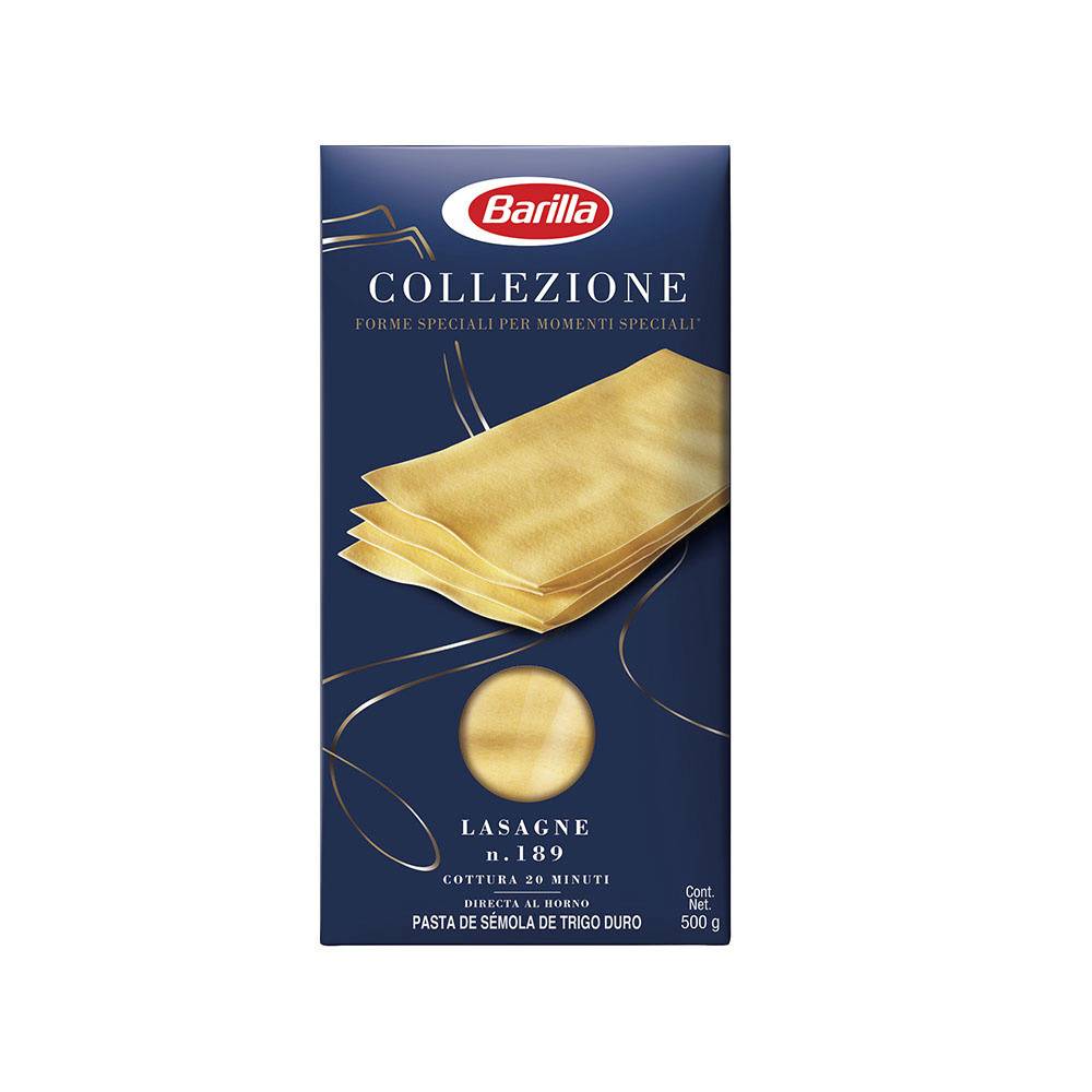 Barilla pasta lasagne collezione (caja 500 g)