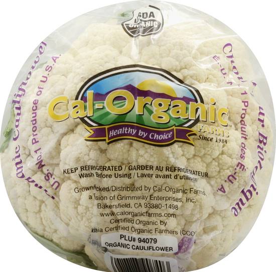 Cal-Organic Farms Organic Cauliflower (1 ct)