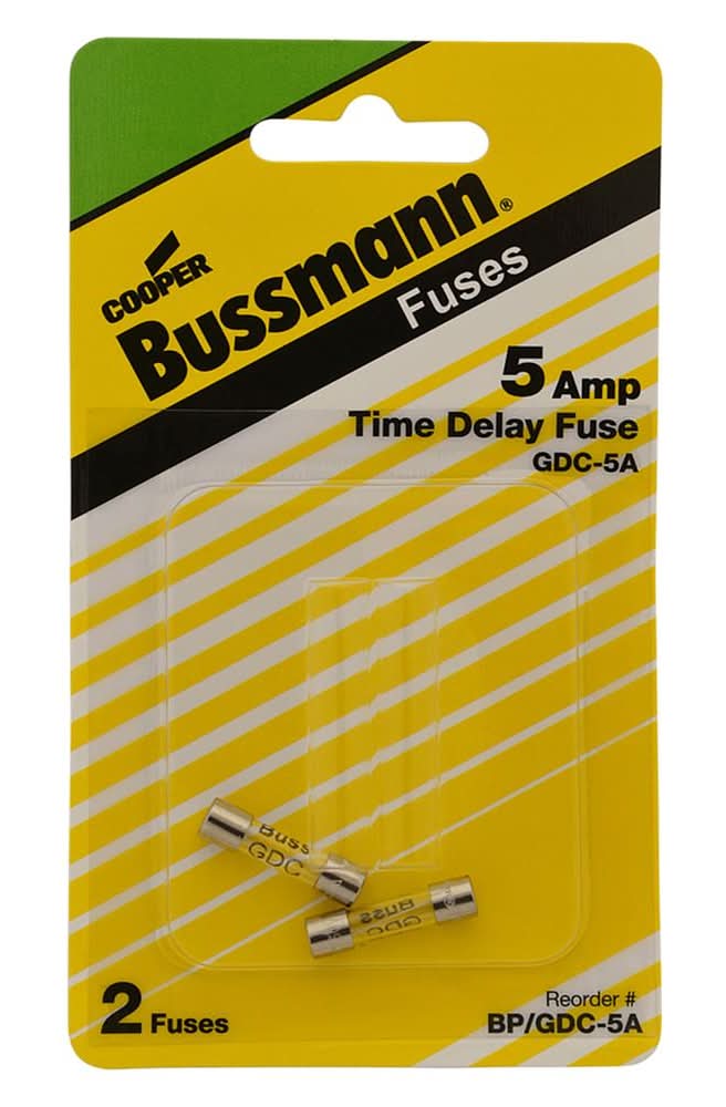 Cooper Bussmann 2 -Pack 5 Amp Time delay Fuse