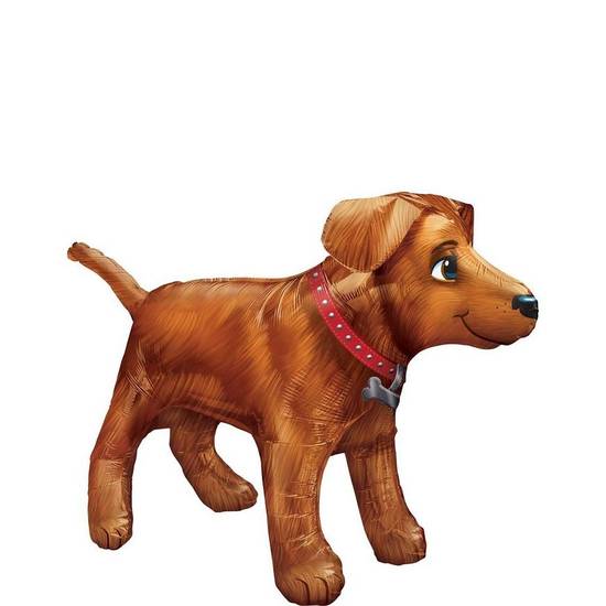 Party City Dog Ultrashape Balloon (36 in x 24 in/brown)