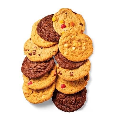 12 Cookies (3 van elke smaak)