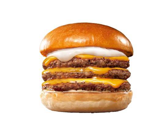 【単品】トリプル絶品チーズバーガー  Triple Ultimate Cheeseburger