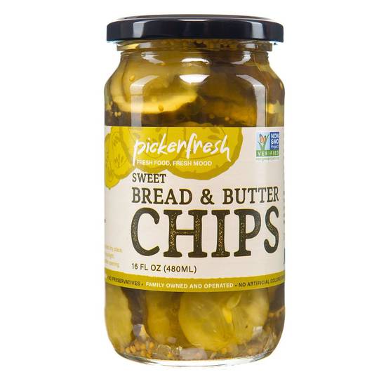 Pickerfresh Bread & Butter Chips Pickles