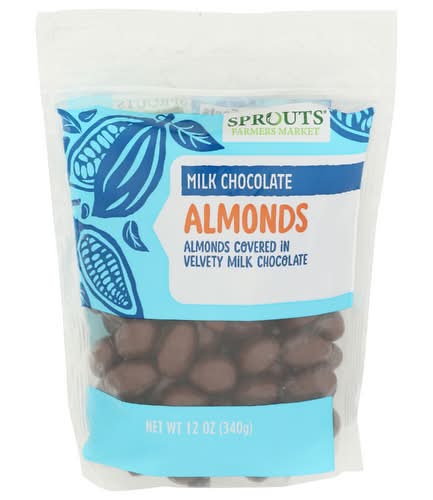 Sprouts Milk Chocolate Covered Almonds