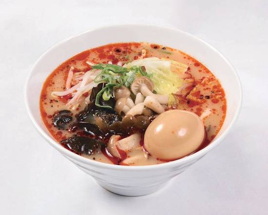 煮卵入り🥚豆乳麻辣湯