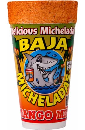 Baja Micheladas Cup Mango Mix 12oz Container