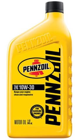 Pennzoil 10W30 1 Quart
