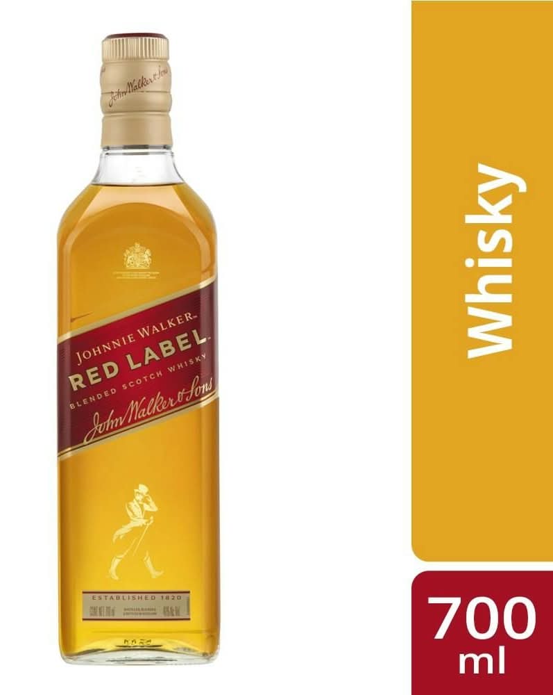 Johnnie Walker · Red label whisky escocés (700 ml)