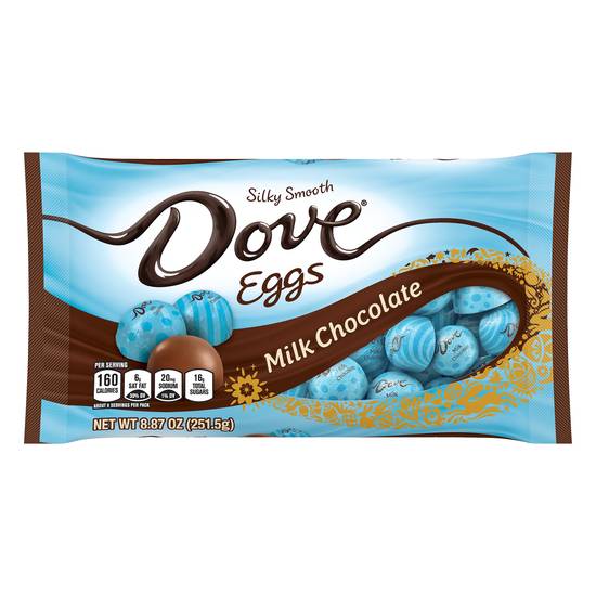 Dove Chocolate Easter Eggs Milk Chocolate Candy (8.9 oz)