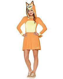 Adult Chilli Dress Costume - Bluey (Adult Large)