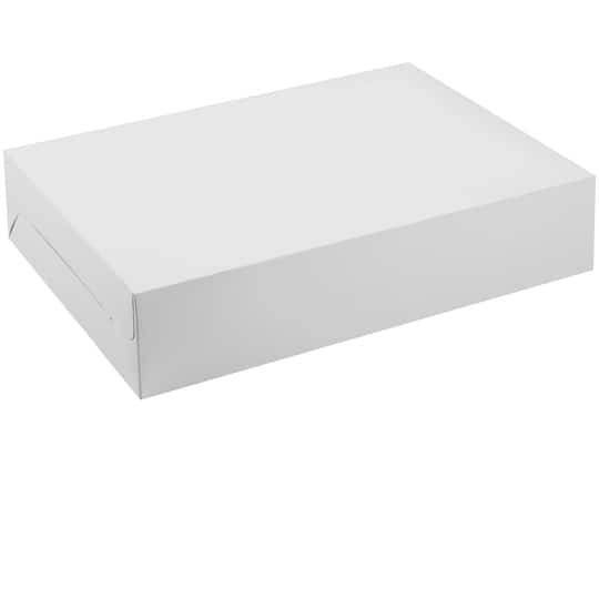 Celebrate It Cake Box, White