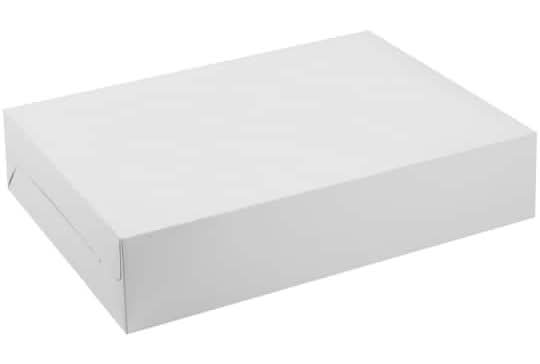 Celebrate It Cake Box, White