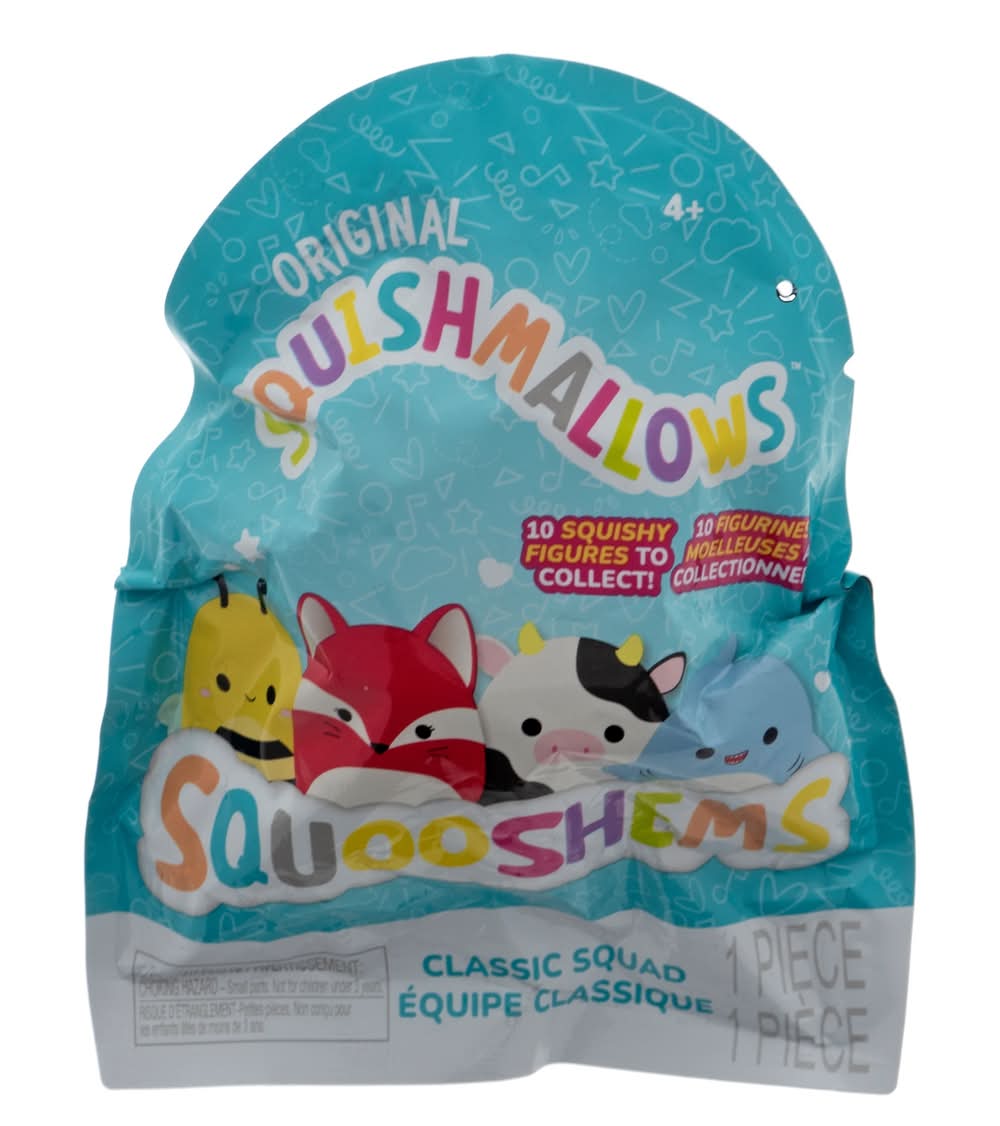 Squishmallows Original Squooshems Classic Squad Blind Bag Figure, 2.5 in (10 ct)