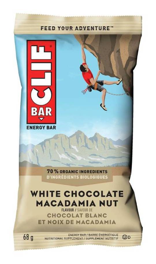 Clif Bar Energy Bar, White Chocolate Macadamia Nut (68 g)