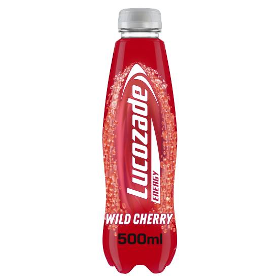Lucozade Energy Cherry Glucose Drink (500 ml)