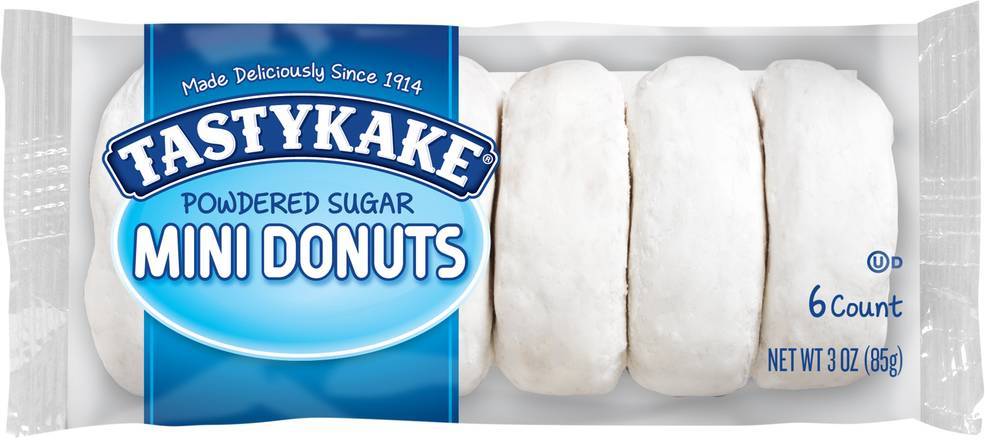 Tastykake Powdered Sugar Mini Donuts (6 ct)