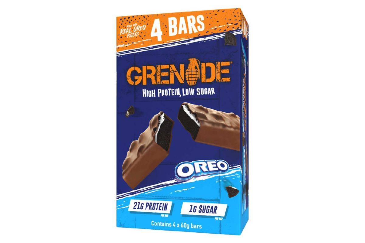 Grenade Oreo Protein Bars - 4 x 60g