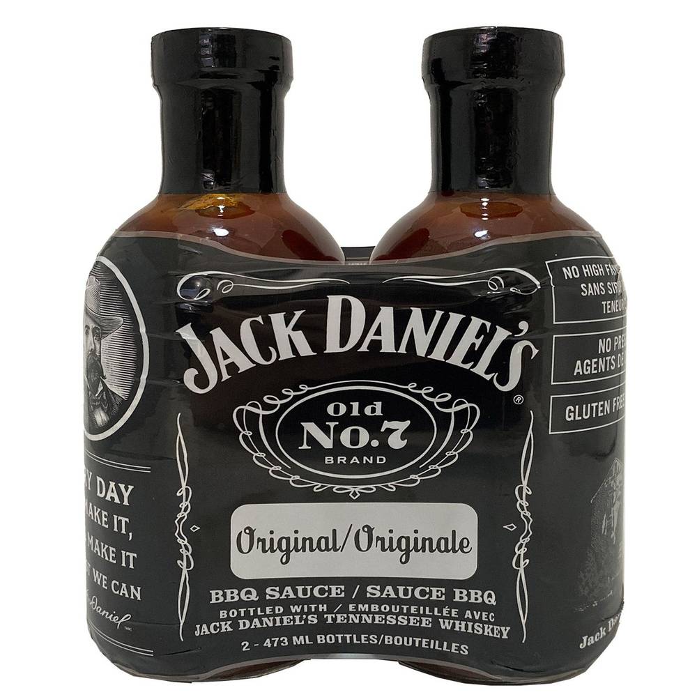 Jack Daniel'S Original Bbq Sauce 2 X 473 Ml